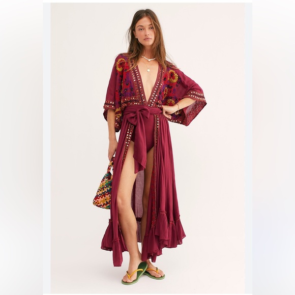 FP Free People Balifornia Dreamin Embroidered Bodysuit - Picture 6 of 10